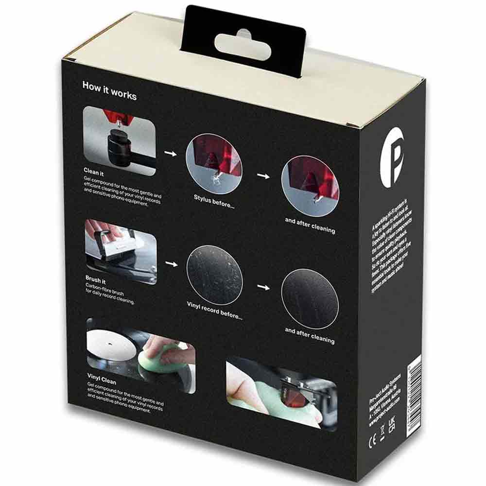 Pro-Ject Cleaning Set Advanced With Record & Stylus Brushes + Vinyl Clean | Best Pro-Ject Cleaning Set Advanced With Record & Stylus Brushes + Vinyl Clean | Pro-Ject Cleaning Set Advanced With Record & Stylus Brushes + Vinyl Clean Reviews | Audiolab Home Audio