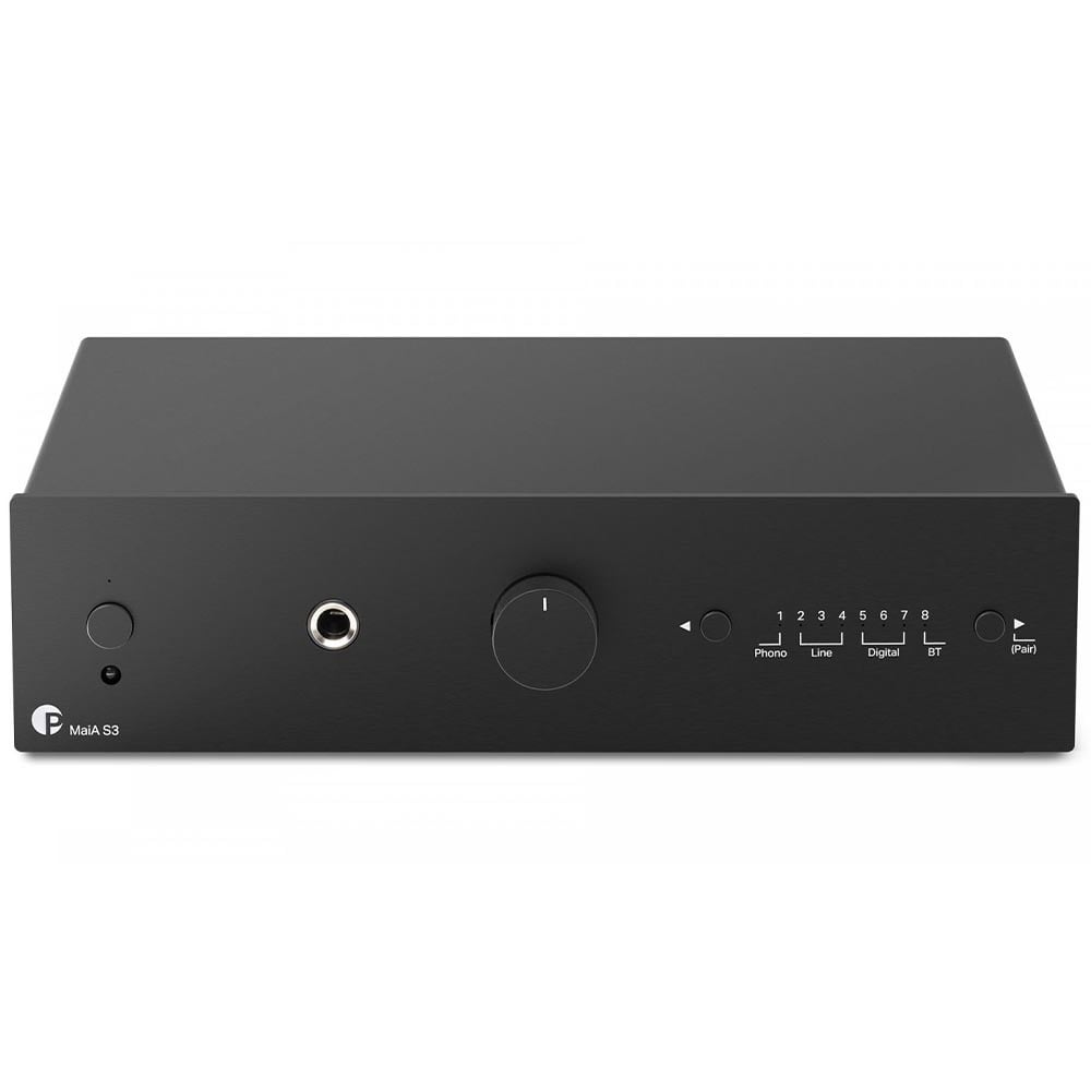 Pro-Ject MaiA S3 Integrated Amp with MM Phono Preamp, DAC and Bluetooth Receiver | Best Pro-Ject MaiA S3 Integrated Amp with MM Phono Preamp, DAC and Bluetooth Receiver | Pro-Ject MaiA S3 Integrated Amp with MM Phono Preamp, DAC and Bluetooth Receiver Reviews | Audiolab Home Audio