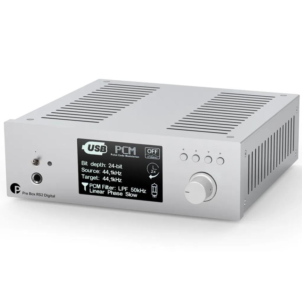 Pro-Ject Pre Box RS2 Digital Preamplifier, DAC, Headphone Amp | Best Pro-Ject Pre Box RS2 Digital Preamplifier, DAC, Headphone Amp | Pro-Ject Pre Box RS2 Digital Preamplifier, DAC, Headphone Amp Reviews | Audiolab Home Audio