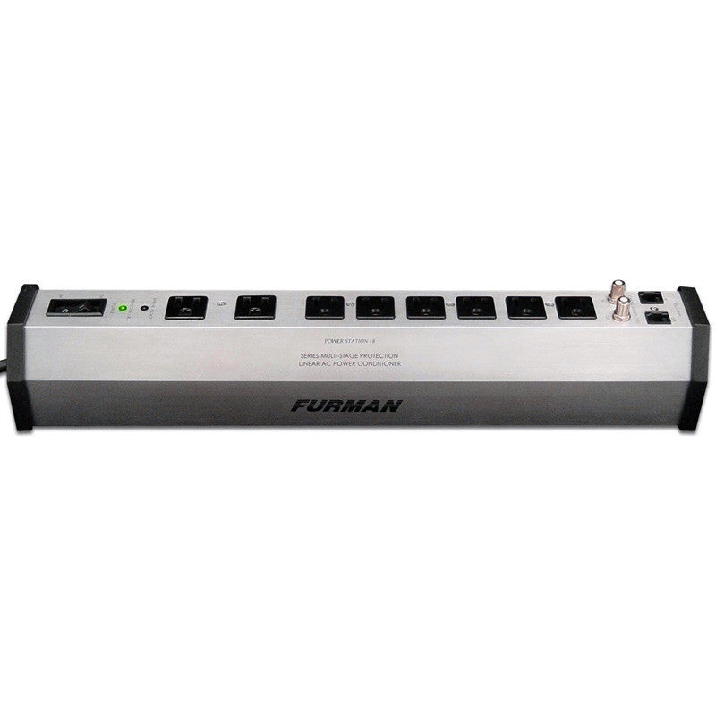 Furman Power Station Series PST-8 8-Outlet Surge Suppressor Strip | Best Furman Power Station Series PST-8 8-Outlet Surge Suppressor Strip | Furman Power Station Series PST-8 8-Outlet Surge Suppressor Strip Reviews | Audiolab Home Audio