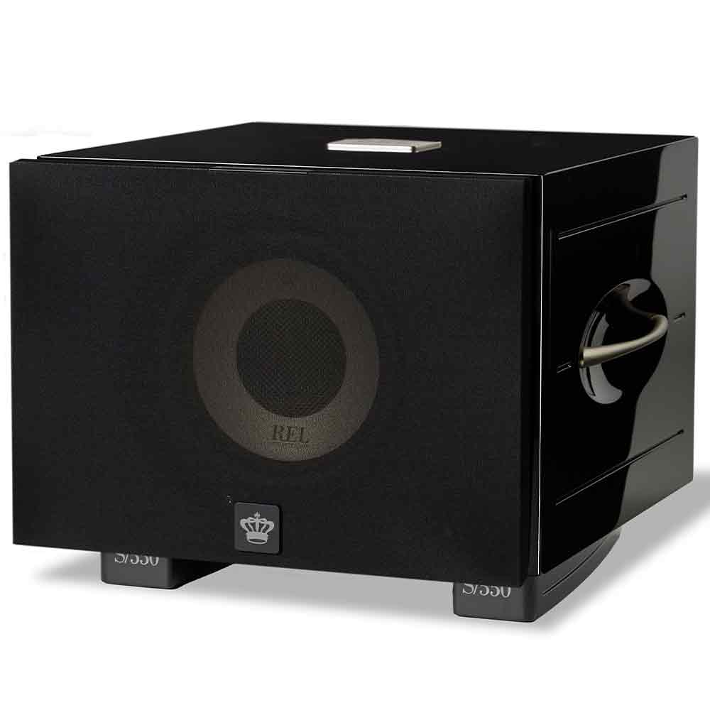 REL Acoustics S/550 Subwoofer in Piano Black | Best REL Acoustics S/550 Subwoofer in Piano Black | REL Acoustics S/550 Subwoofer in Piano Black Reviews | Audiolab Stereo & Video