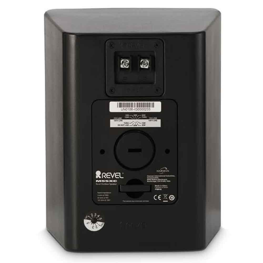 Revel M55XC 5.25" 2-way Extreme Climate Loudspeaker in Black (Pair) | Best Revel M55XC 5.25" 2-way Extreme Climate Loudspeaker in Black (Pair) | Revel M55XC 5.25" 2-way Extreme Climate Loudspeaker in Black (Pair) Reviews |  Audiolab Stereo & Video