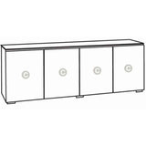 Salamander Designs Manhattan 347 Quad-Width AV Cabinet | Best Salamander Designs Manhattan 347 Quad-Width AV Cabinet | Salamander Designs Manhattan 347 Quad-Width AV Cabinet Reviews | Audiolab Home Audio