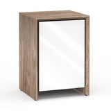 Salamander Barcelona 317 Single-Width AV Cabinet in Natural Walnut / Gloss White | Best Salamander Barcelona 317 Single-Width AV Cabinet in Natural Walnut / Gloss White | Salamander Barcelona 317 Single-Width AV Cabinet in Natural Walnut / Gloss White Reviews | Audiolab Home Audio