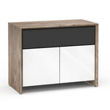 Salamander Designs Barcelona 329 Double-Width AV Cabinet in Natural Walnut / Gloss White | Best Salamander Designs Barcelona 329 Double-Width AV Cabinet in Natural Walnut / Gloss White | Salamander Designs Barcelona 329 Double-Width AV Cabinet in Natural Walnut / Gloss White Reviews | Audiolab Home Audio