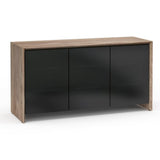 Salamander Designs Barcelona 337 Triple-Width AV Cabinet in Natural Walnut / Black Glass | Best Salamander Designs Barcelona 337 Triple-Width AV Cabinet in Natural Walnut / Black Glass | Salamander Designs Barcelona 337 Triple-Width AV Cabinet in Natural Walnut / Black Glass Reviews | Audiolab Home Audio