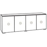 Salamander Designs Barcelona 347 Quad-Width AV Cabinet in Natural Walnut | Best Salamander Designs Barcelona 347 Quad-Width AV Cabinet in Natural Walnut | Salamander Designs Barcelona 347 Quad-Width AV Cabinet in Natural Walnut Reviews | Audiolab Home Audio