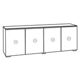 Salamander Chicago 347 Quad-Width AV Cabinet in Black Oak | Best Salamander Chicago 347 Quad-Width AV Cabinet in Black Oak | Salamander Chicago 347 Quad-Width AV Cabinet in Black Oak Reviews | Audiolab Home Audio