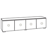 Salamander Designs Milan 247 in White / Black Glass C/ML247/WH/BK | Best Salamander Designs Milan 247 in White / Black Glass C/ML247/WH/BK | Salamander Designs Milan 247 in White / Black Glass C/ML247/WH/BK Reviews | Audiolab Home Audio