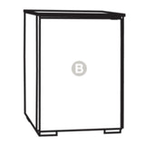 Salamander Designs Milan 317 White / Black Glass C/ML317/WH/BK | Best Salamander Designs Milan 317 White / Black Glass C/ML317/WH/BK | Salamander Designs Milan 317 White / Black Glass C/ML317/WH/BK Reviews | Audiolab Home Audio