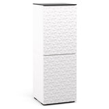 Salamander Milan 617 Single-Width AV Cabinet in White / Black Glass | Best Salamander Milan 617 Single-Width AV Cabinet in White / Black Glass | Salamander Milan 617 Single-Width AV Cabinet in White / Black Glass Reviews | Audiolab Home Audio