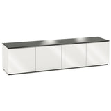 Salamander Designs Miami 247 Quad-Width AV Cabinet in Gloss White / Black Glass C/MM247/GW/BK | Best Salamander Designs Miami 247 Quad-Width AV Cabinet in Gloss White / Black Glass C/MM247/GW/BK | Salamander Designs Miami 247 Quad-Width AV Cabinet in Gloss White / Black Glass C/MM247/GW/BK Reviews | Audiolab Home Audio