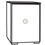 Salamander Miami 317 Single-Width AV Cabinet in Gloss White / Black Glass | Best Salamander Miami 317 Single-Width AV Cabinet in Gloss White / Black Glass | Salamander Miami 317 Single-Width AV Cabinet in Gloss White / Black Glass Reviews | Audiolab Home Audio