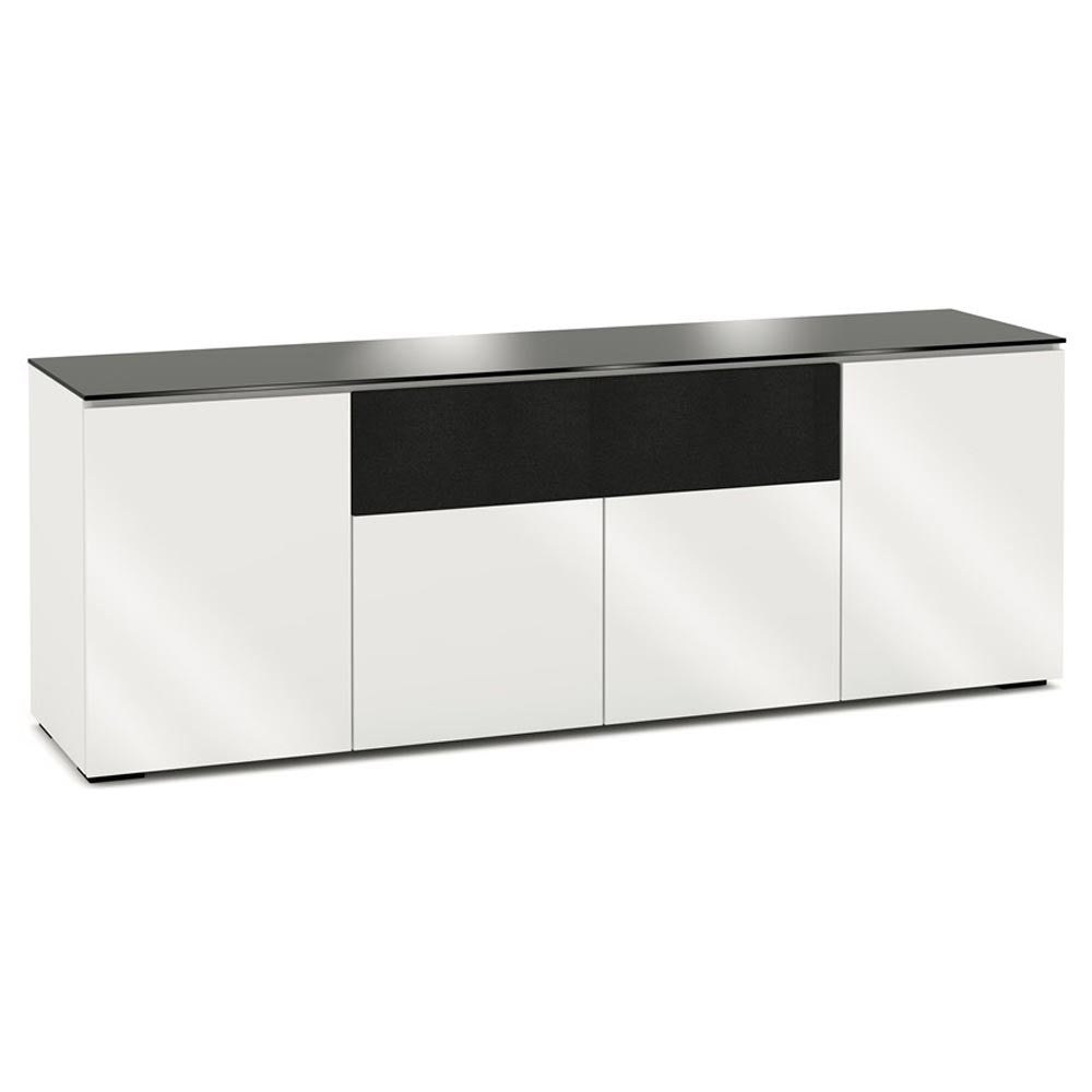 Salamander Designs Miami 345 in Gloss White / Black Glass | Best Salamander Designs Miami 345 in Gloss White / Black Glass | Salamander Designs Miami 345 in Gloss White / Black Glass Reviews | Audiolab Home Audio
