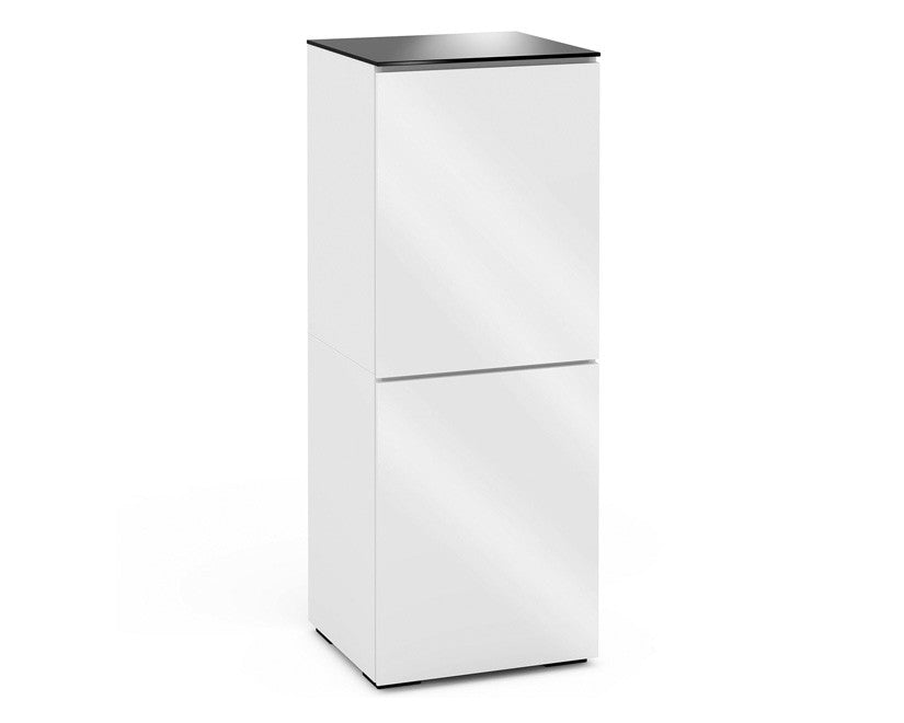 Salamander Miami 617 Single-Width AV Cabinet in Gloss White / Black Glass | Best Salamander Miami 617 Single-Width AV Cabinet in Gloss White / Black Glass | Salamander Miami 617 Single-Width AV Cabinet in Gloss White / Black Glass Reviews | Audiolab Home Audio