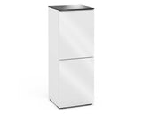 Salamander Miami 617 Single-Width AV Cabinet in Gloss White / Black Glass | Best Salamander Miami 617 Single-Width AV Cabinet in Gloss White / Black Glass | Salamander Miami 617 Single-Width AV Cabinet in Gloss White / Black Glass Reviews | Audiolab Home Audio