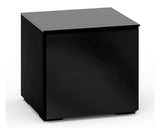 Salamander Oslo 217 Single Width AV Cabinet in Black Glass | Best Salamander Oslo 217 Single Width AV Cabinet in Black Glass | Salamander Oslo 217 Single Width AV Cabinet in Black Glass Reviews | Audiolab Home Audio