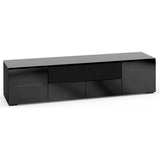 Salamander Oslo 245 Quad-Width AV Cabinet in Black Glass | Best Salamander Oslo 245 Quad-Width AV Cabinet in Black Glass | Salamander Oslo 245 Quad-Width AV Cabinet in Black Glass Reviews | Audiolab Home Audio