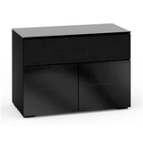 Salamander Oslo 329 Double-Width AV Cabinet in Black Glass | Best Salamander Oslo 329 Double-Width AV Cabinet in Black Glass | Salamander Oslo 329 Double-Width AV Cabinet in Black Glass Reviews | Audiolab Home Audio