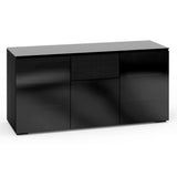 Salamander Oslo 336 Triple-Width AV Cabinet in Black Glass | Best Salamander Oslo 336 Triple-Width AV Cabinet in Black Glass | Salamander Oslo 336 Triple-Width AV Cabinet in Black Glass Reviews | Audiolab Home Audio