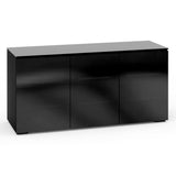 Salamander Oslo 337 Triple-Width AV Cabinet in Black Glass | Best Salamander Oslo 337 Triple-Width AV Cabinet in Black Glass | Salamander Oslo 337 Triple-Width AV Cabinet in Black Glass Reviews | Audiolab Home Audio