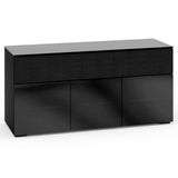Salamander Oslo 339 Triple-Width AV Cabinet in Black Glass | Best Salamander Oslo 339 Triple-Width AV Cabinet in Black Glass | Salamander Oslo 339 Triple-Width AV Cabinet in Black Glass Reviews | Audiolab Home Audio