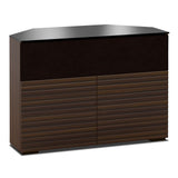 Salamander Zurich 329 Corner, Linear Texture Double-Width AV Cabinet in Opium Brown | Best Salamander Zurich 329 Corner, Linear Texture Double-Width AV Cabinet in Opium Brown | Salamander Zurich 329 Corner, Linear Texture Double-Width AV Cabinet in Opium Brown Reviews | Audiolab Home Audio