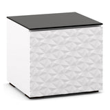 Salamander Milan 217 Subwoofer Enclosure in White w/ 3D Geometric Pattern Doors | Best Salamander Milan 217 Subwoofer Enclosure in White w/ 3D Geometric Pattern Doors | Salamander Milan 217 Subwoofer Enclosure in White w/ 3D Geometric Pattern Doors Reviews | Audiolab Home Audio