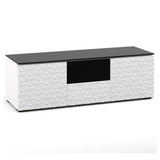 Salamander Milan 236 64" TV Stand AV Cabinet in White w/ 3D Geometric Pattern Doors | Best Salamander Milan 236 64" TV Stand AV Cabinet in White w/ 3D Geometric Pattern Doors | Salamander Milan 236 64" TV Stand AV Cabinet in White w/ 3D Geometric Pattern Doors Reviews | Audiolab Home Audio