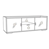 Salamander AV Basics SDAV2 7224 Triple-Wide A/V Cabinet in Wenge Espresso | Best Salamander AV Basics SDAV2 7224 Triple-Wide A/V Cabinet in Wenge Espresso | Salamander AV Basics SDAV2 7224 Triple-Wide A/V Cabinet in Wenge Espresso Reviews | Audiolab Home Audio