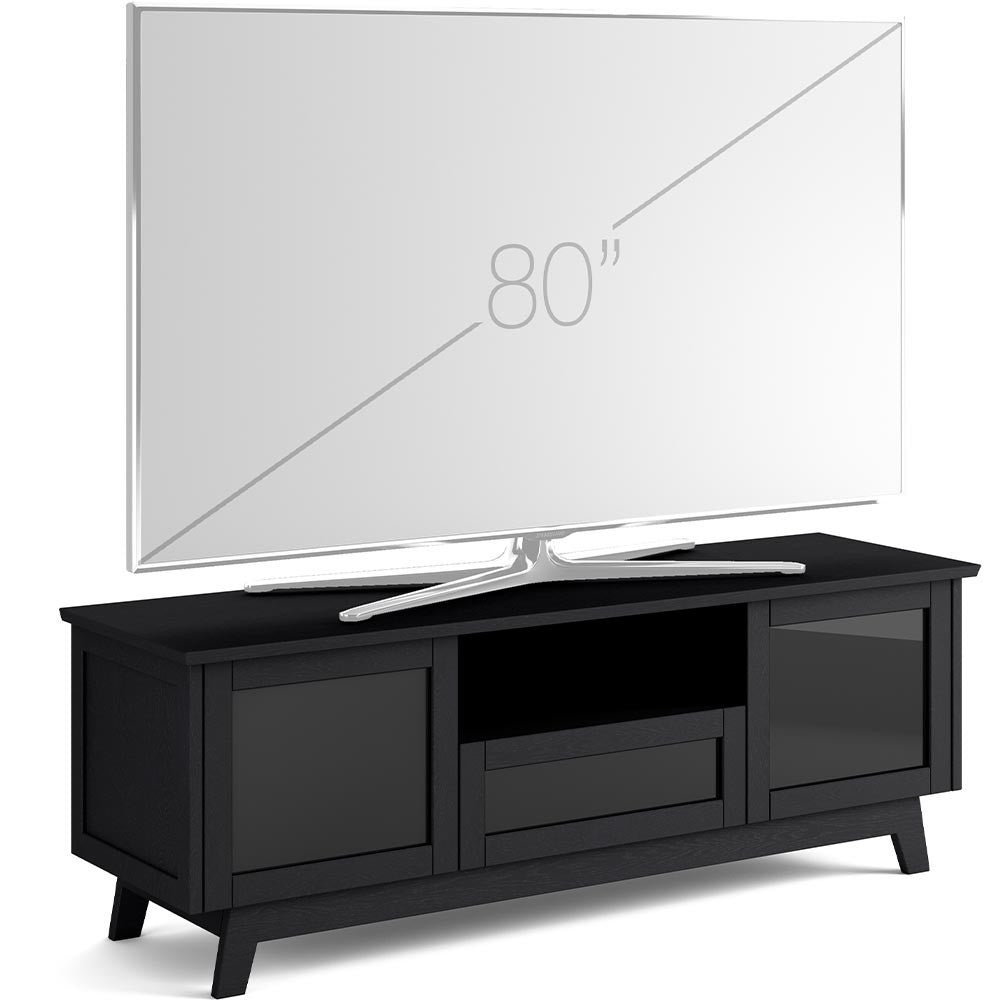 Salamander AV Basics SDAV5 7225 Triple-Wide A/V Cabinet in Black Oak | Best Salamander AV Basics SDAV5 7225 Triple-Wide A/V Cabinet in Black Oak | Salamander AV Basics SDAV5 7225 Triple-Wide A/V Cabinet in Black Oak Reviews | Audiolab Home Audio