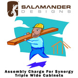 Salamander Designs Synergy Assembly Charge For Synergy Triple Wide Cabinets | Best Salamander Designs Synergy Assembly Charge For Synergy Triple Wide Cabinets | Salamander Designs Synergy Assembly Charge For Synergy Triple Wide Cabinets Reviews | Audiolab Home Audio