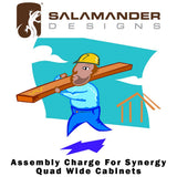 Salamander Designs Synergy Assembly Charge For Synergy Quad Wide Cabinets | Best Salamander Designs Synergy Assembly Charge For Synergy Quad Wide Cabinets | Salamander Designs Synergy Assembly Charge For Synergy Quad Wide Cabinets Reviews | Audiolab Home Audio