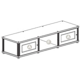 Salamander Synergy Single Box 132 Triple-Width AV Cabinet With Speaker Bay | Best Salamander Synergy Single Box 132 Triple-Width AV Cabinet With Speaker Bay | Salamander Synergy Single Box 132 Triple-Width AV Cabinet With Speaker Bay Reviews | Audiolab Home Audio
