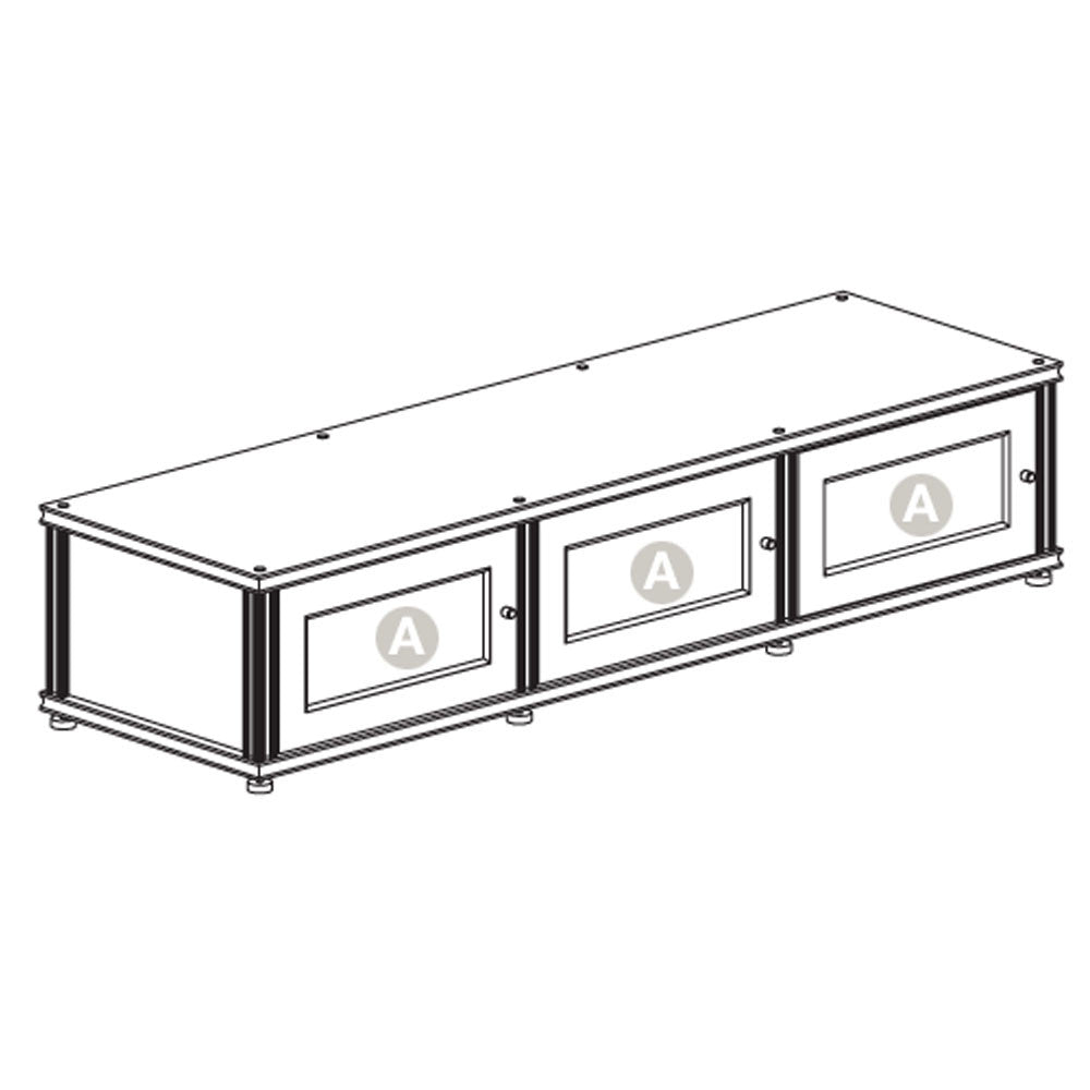 Salamander Synergy Single Box 133 Triple-Width AV Cabinet | Best Salamander Synergy Single Box 133 Triple-Width AV Cabinet | Salamander Synergy Single Box 133 Triple-Width AV Cabinet Reviews | Audiolab Home Audio