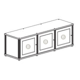 Salamander Synergy Single Box 237 Triple-Width AV Cabinet | Best Salamander Synergy Single Box 237 Triple-Width AV Cabinet | Salamander Synergy Single Box 237 Triple-Width AV Cabinet Reviews | Audiolab Home Audio