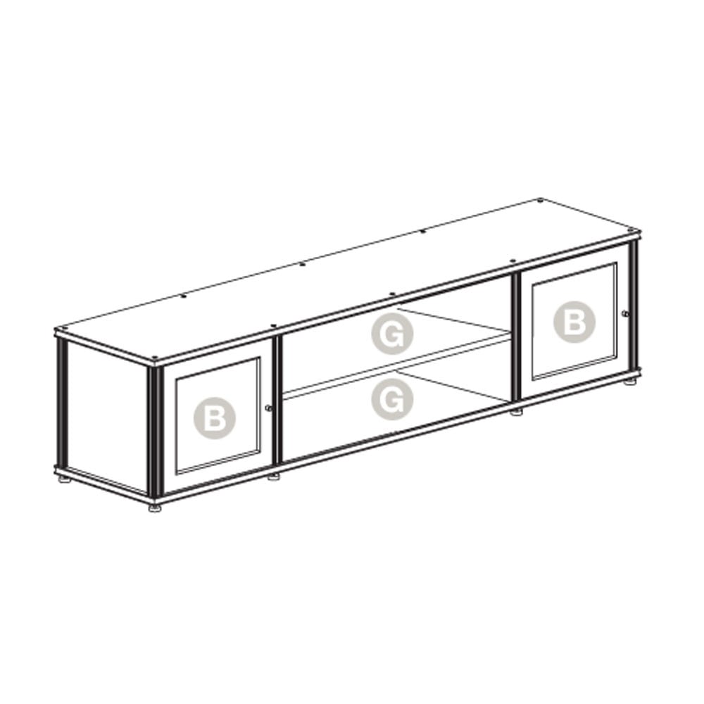 Salamander Synergy Single Box 248 Quad-Width AV Cabinet with Open Center | Best Salamander Synergy Single Box 248 Quad-Width AV Cabinet with Open Center | Salamander Synergy Single Box 248 Quad-Width AV Cabinet with Open Center Reviews | Audiolab Home Audio