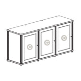 Salamander Synergy Single Box 337 Triple-Width AV Cabinet | Best Salamander Synergy Single Box 337 Triple-Width AV Cabinet | Salamander Synergy Single Box 337 Triple-Width AV Cabinet Reviews | Audiolab Home Audio