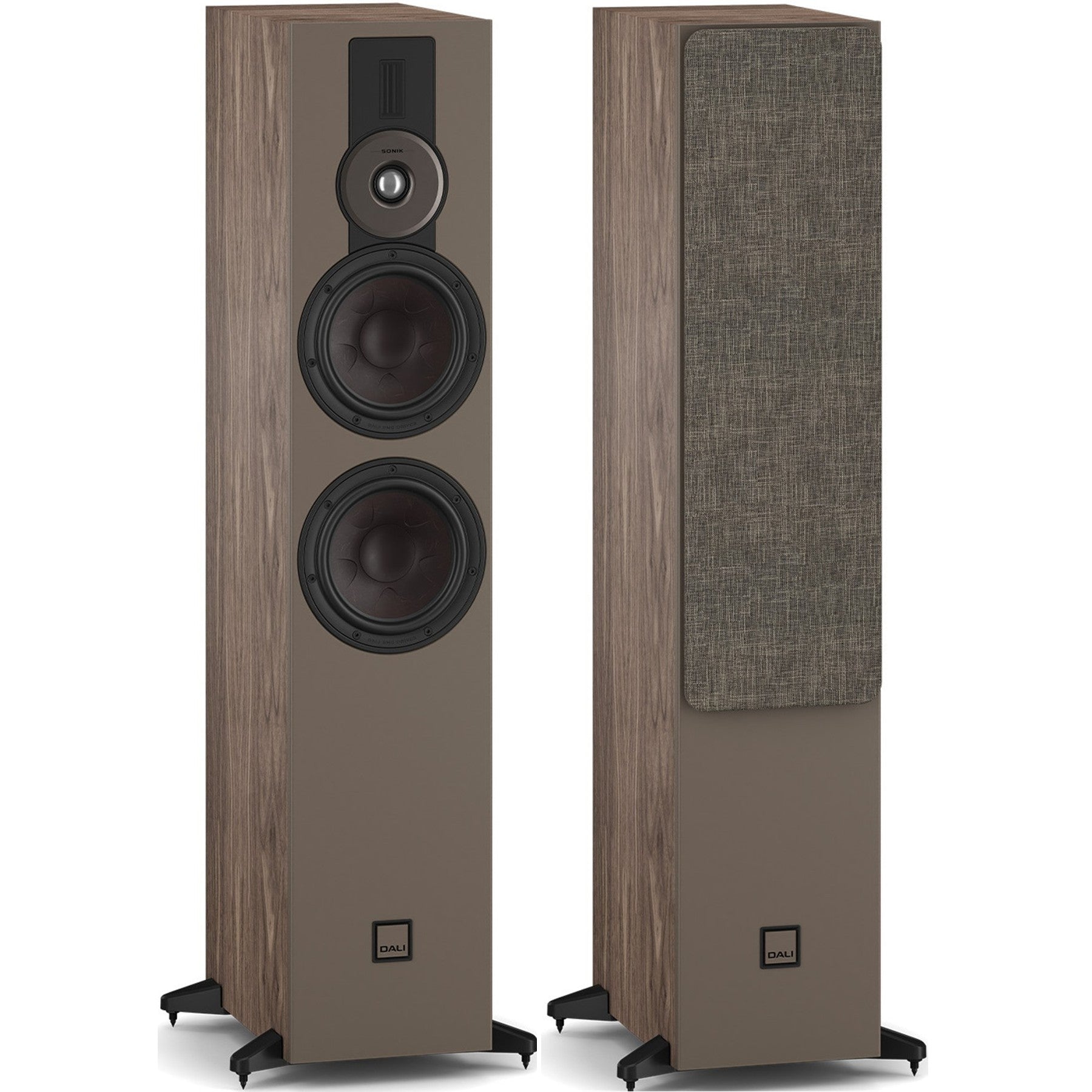 Dali Sonik 5 Floorstanding Loudspeaker in Walnut - Audiolab