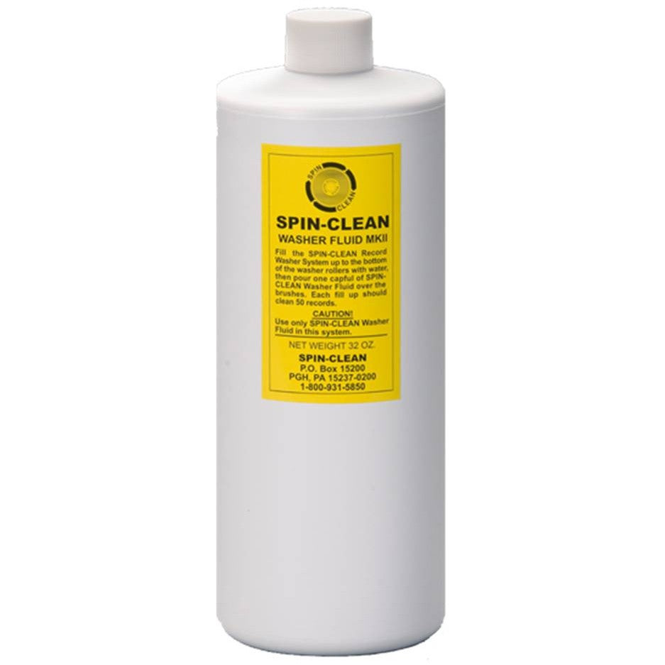 Spin-Clean 32 OZ Bottle of Record Washer Fluid MKII | Best Spin-Clean 32 OZ Bottle of Record Washer Fluid MKII | Spin-Clean 32 OZ Bottle of Record Washer Fluid MKII Reviews | Audiolab Home Audio