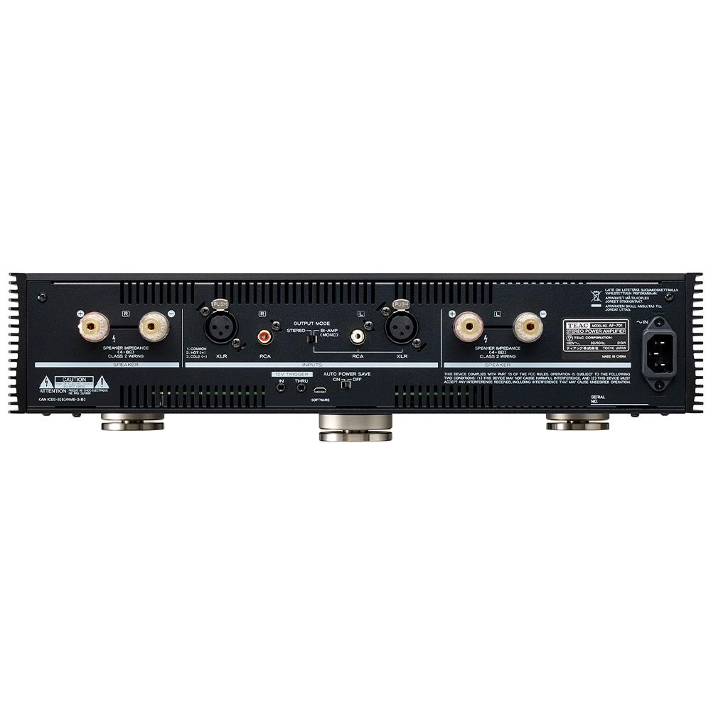 TEAC AP-701 Stereo Power Amplifier in Black | Best TEAC AP-701 Stereo Power Amplifier in Black | TEAC AP-701 Stereo Power Amplifier in Black Reviews | Audiolab Home Audio
