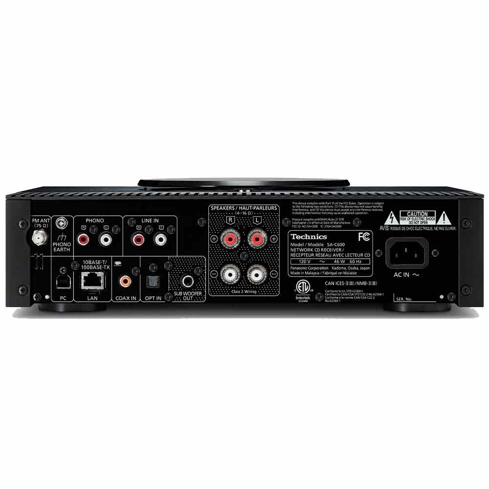 Technics Compact Network CD Receiver SA-C600 | Best Technics Compact Network CD Receiver SA-C600 | Technics Compact Network CD Receiver SA-C600 Reviews | Audiolab Home Audio