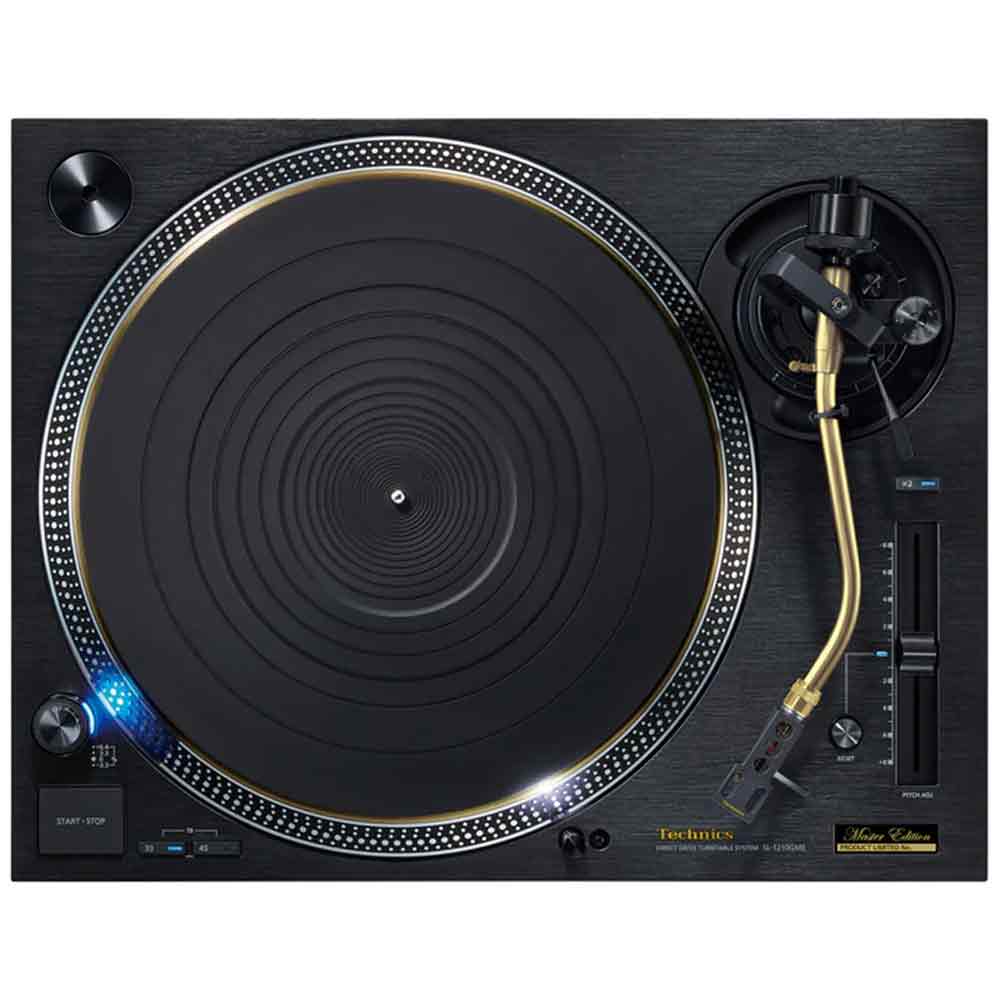 Technics SL-1210GME Master Edition Direct Drive Turntable System in Black - Audiolab