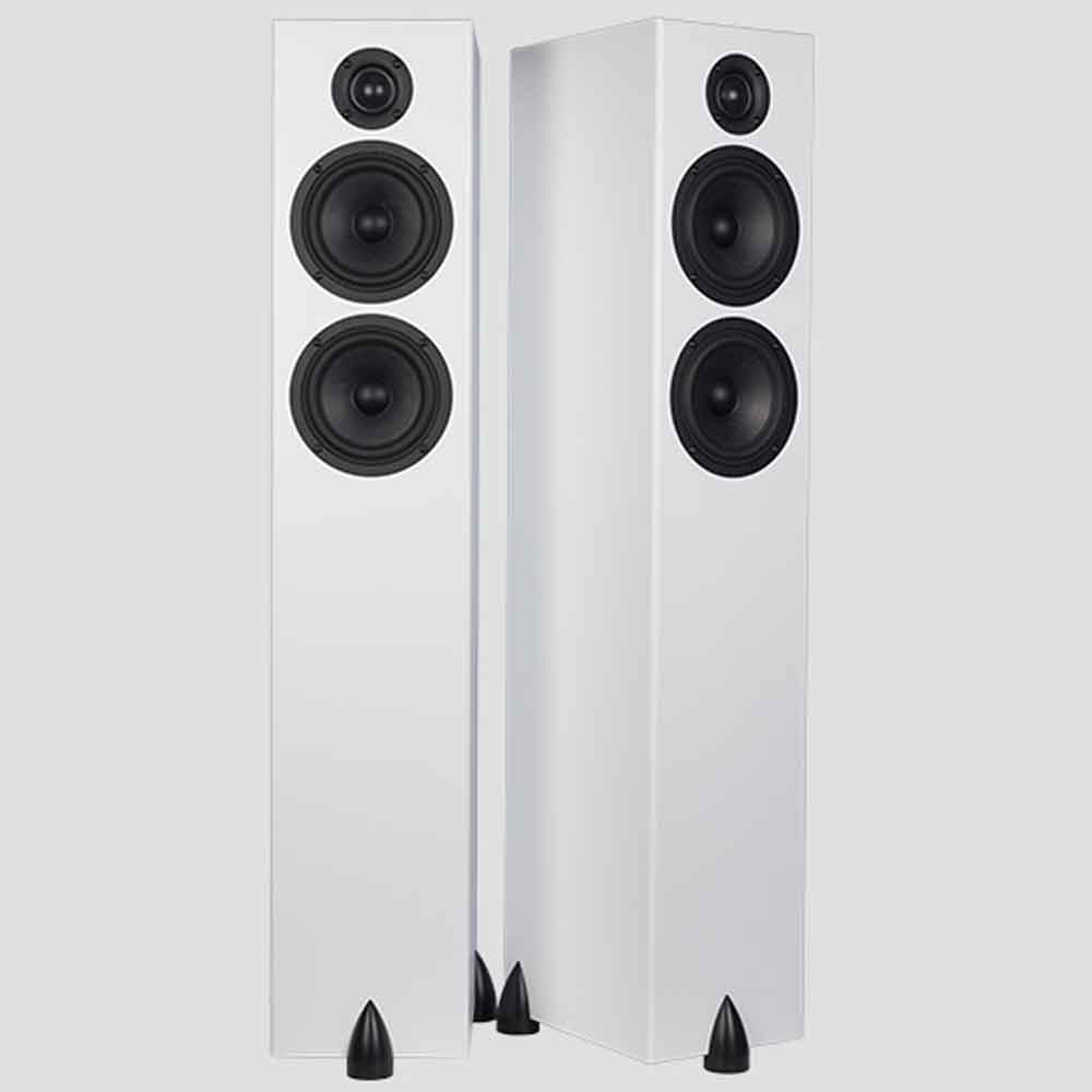 Totem Bison Twin Tower in Satin White (Pair) | Best Totem Bison Twin Tower in Satin White (Pair) | Totem Bison Twin Tower in Satin White (Pair) Reviews | Audiolab Home Audio