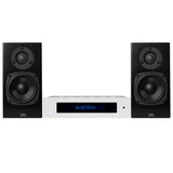 Totem KIN AMP Stereo Amplifier and KIN ONE Bookshelf Speaker 2 Channel Set