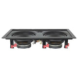 Totem Kin IW6C Slim In-Wall LCR 6 Inch Speaker Side View - Audiolab