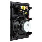 Totem Kin IW8 Slim In-Wall 8 Inch Speaker Back View - Audiolab