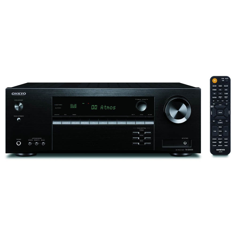 Onkyo TX-SR494 7.2 Channel A/V Receiver | Best Onkyo TX-SR494 7.2 Channel A/V Receiver | Onkyo TX-SR494 7.2 Channel A/V Receiver Reviews | Audiolab Home Audio