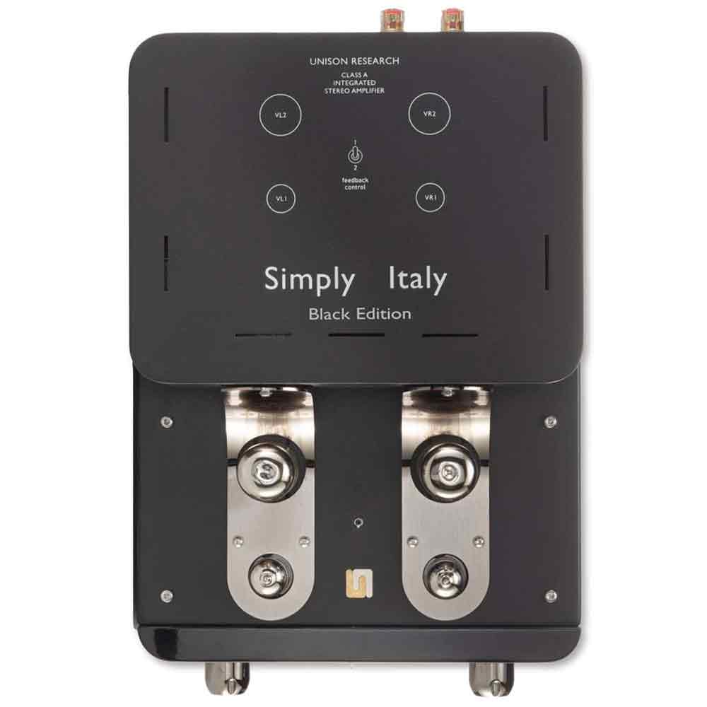 Unison Research Simply Italy Black Edition Integrated Amplifier | Best Unison Research Simply Italy Black Edition Integrated Amplifier | Unison Research Simply Italy Black Edition Integrated Amplifier Reviews |  Audiolab Stereo & Video