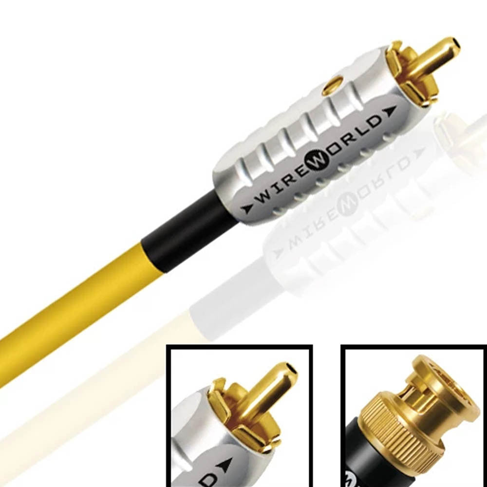 Wireworld CRV Chroma 8 Coaxial Digital Audio Cable, 75 ohms, RCA to RCA or BNC to BNC | Best Wireworld CRV Chroma 8 Coaxial Digital Audio Cable, 75 ohms, RCA to RCA or BNC to BNC | Wireworld CRV Chroma 8 Coaxial Digital Audio Cable, 75 ohms, RCA to RCA or BNC to BNC Reviews | Audiolab Home Audio